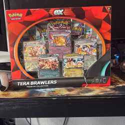 pokemon tera brawlers premium collection 