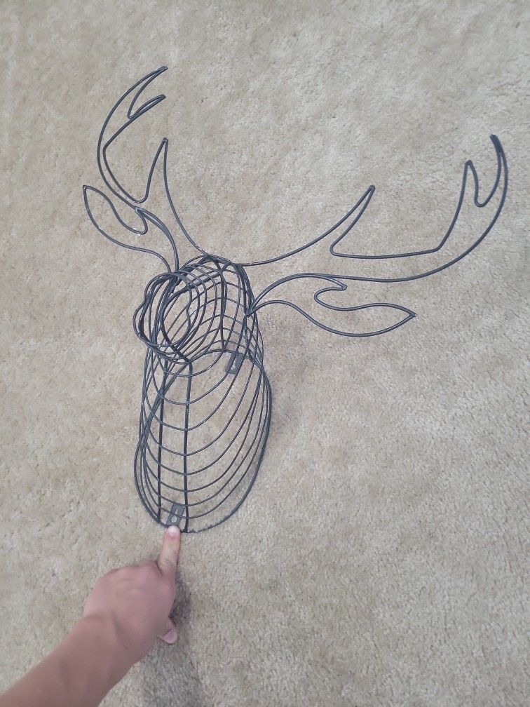 3d Deer Wall Decoration 
