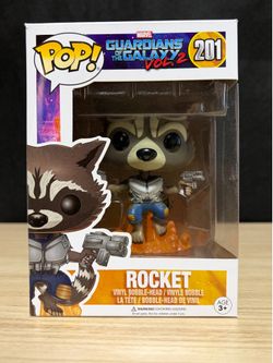 Funko Pop! Vinyl: Guardians of the Galaxy Vol. 2 - Rocket #201