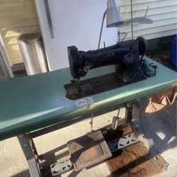Singer industrial Sewing Machine Table Walking Foot
