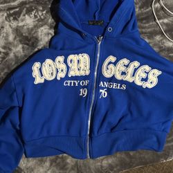 Blue jacket Los Angeles 