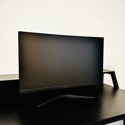 CRUA 24” Curved Gaming Monitor – 185Hz, Smooth & Clean
