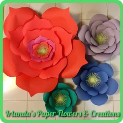 Paper Flower set.