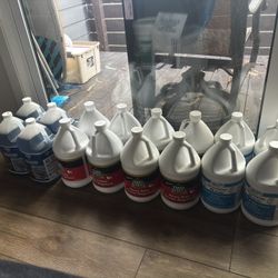 12 Gallon Cleaning Bundle: Degreaser + Window Cleaner + Floor Cleaner - Commercial Grade 