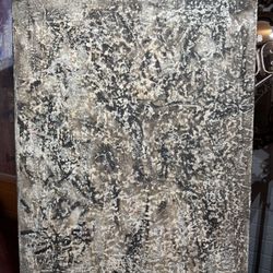 Awesome Abstract Oil On Canvas32 By 26 