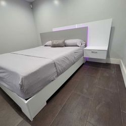 Queen LED Bedroom Set
