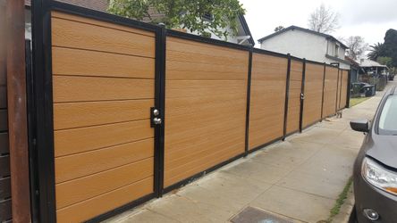 Fence and gate