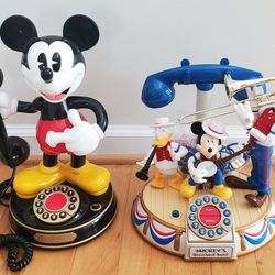 Mickey and Dixieland Animated Telephones