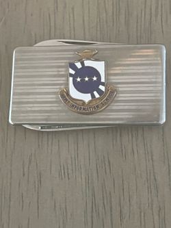 Army Information School.  Money clip