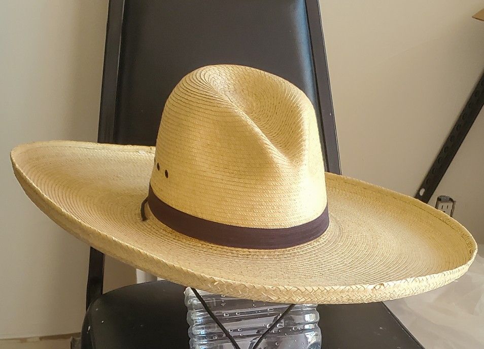 Sam Houston 7 5/8 Palm Leaf Hat