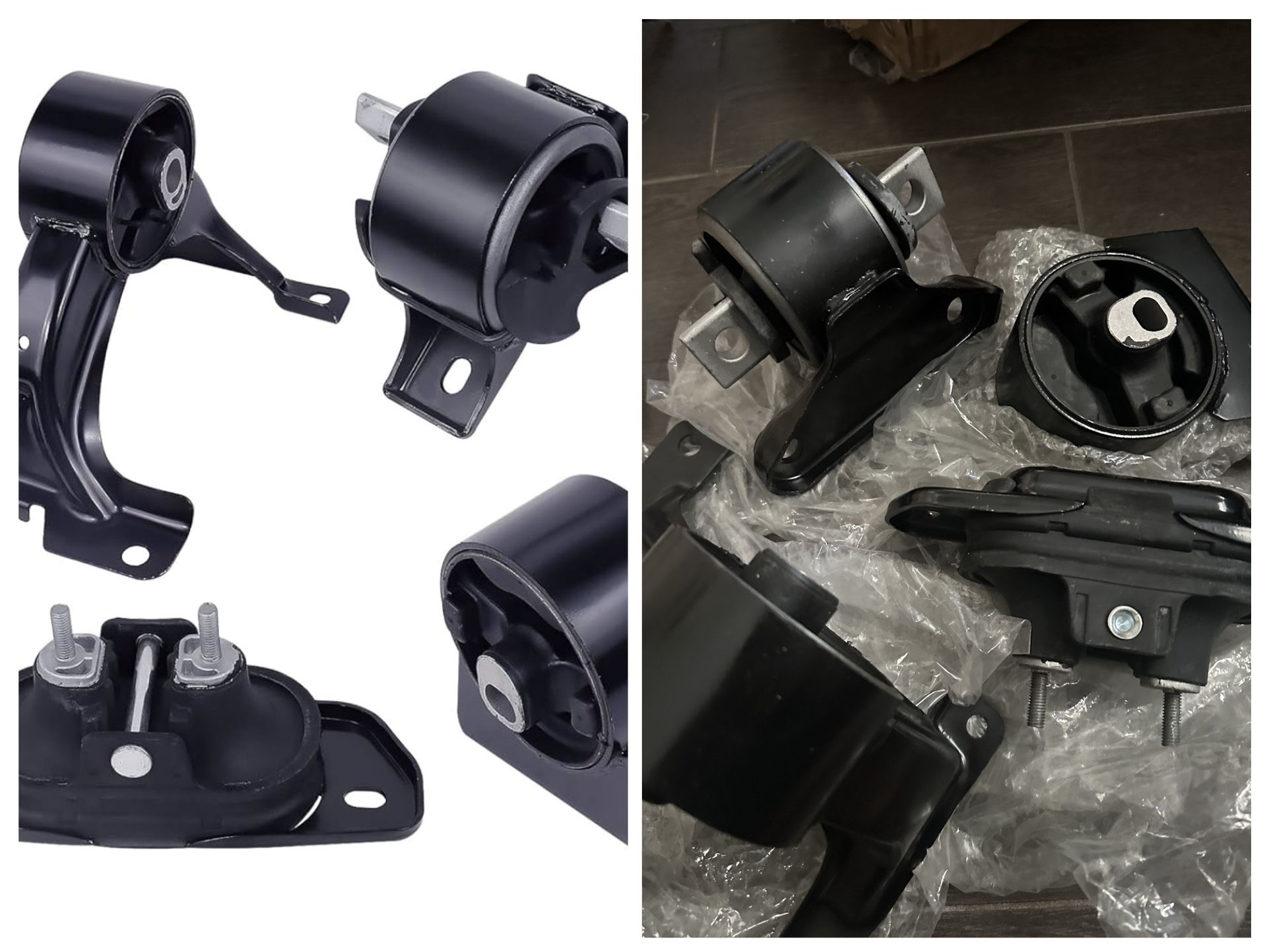 Engine Motor Mounts Set -Compatible with Fits Chrysler 200 13-14 V6-3.6L; Dodge Avenger 13-14 V6-3.6L, Journey 11-12 V6-3.6L, A5543 A5443 A5632 A5551