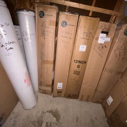 Queen Size Mattress In A Box $200 Or $300 Package Deal With Grey Bed Frame Included 