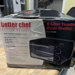 NEW 9 Liter Toaster Oven In Box 
