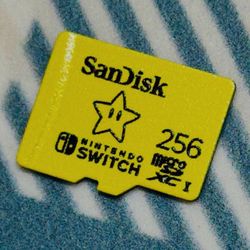 SanDisk Nintendo 256GB microSDXC for Nintendo Switch & Lite Tested/Works J188