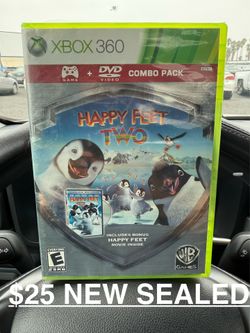 Xbox 360 Game Happy Feet Two (NEW) [factory Sealed] $25