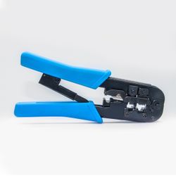 8P6P Telephone/Network RJ45/RJ12 Connector Crimping Tool,568 Dual-Use For Cat5/Cat6, Ethernet Cable Pliers