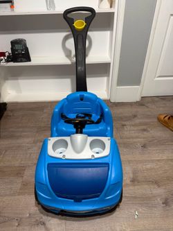 Step2 Whisper Ride II Blue Ride-On Push Car