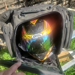 Helmet Bag And Helmet Both $30