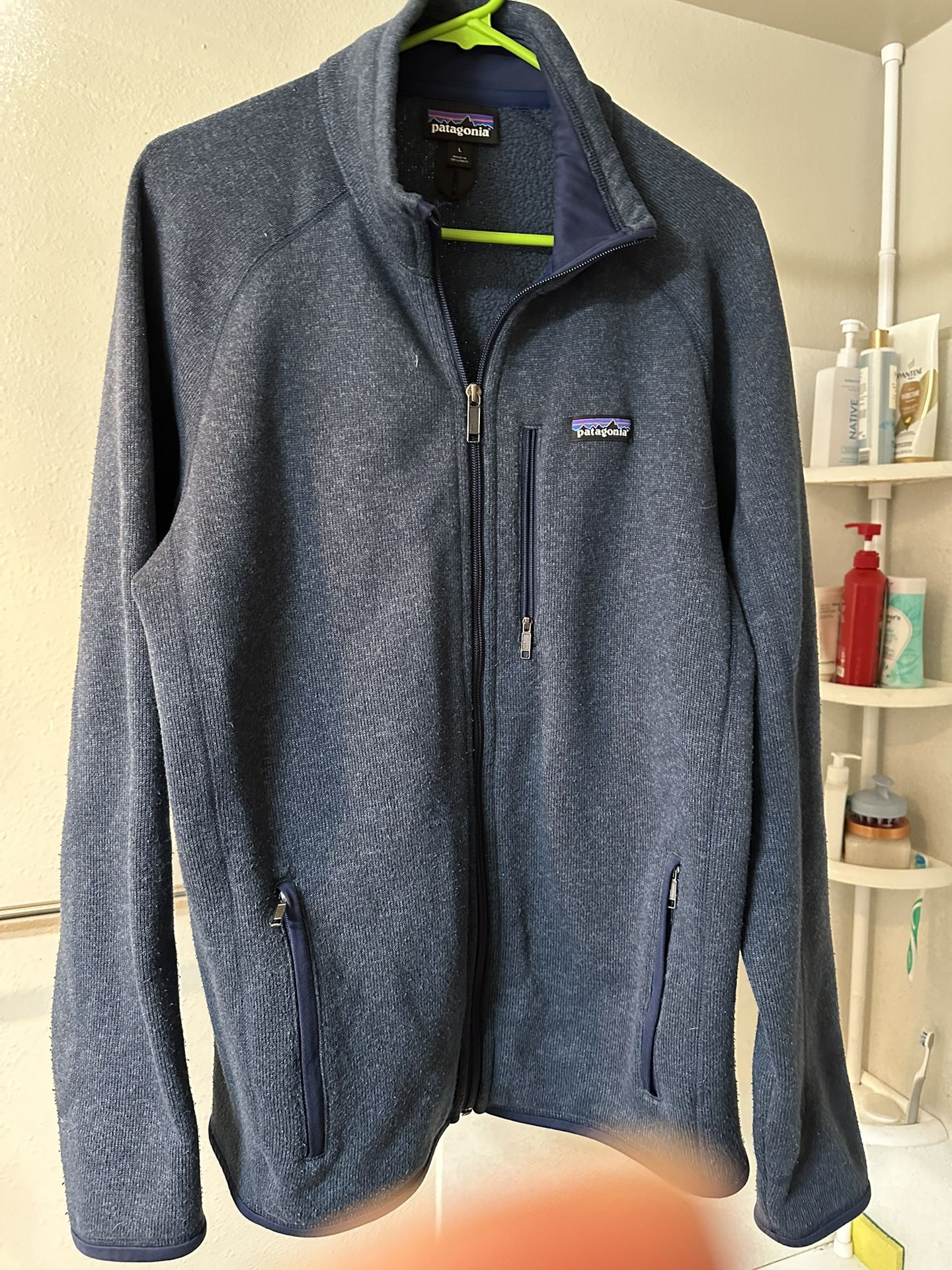 Navy Blue Patagonia Sweater Large 