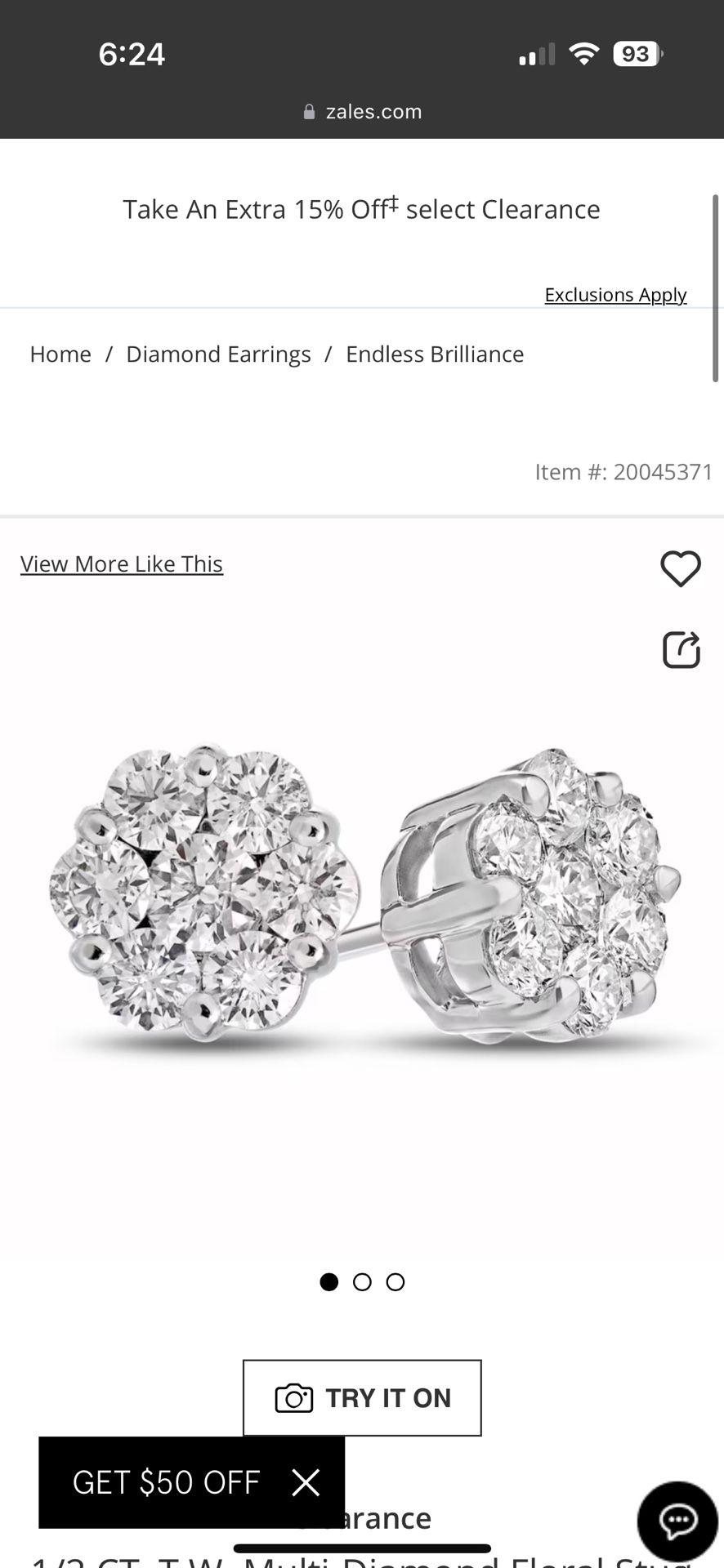 Diamond Earrings