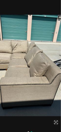 Sectional brown set