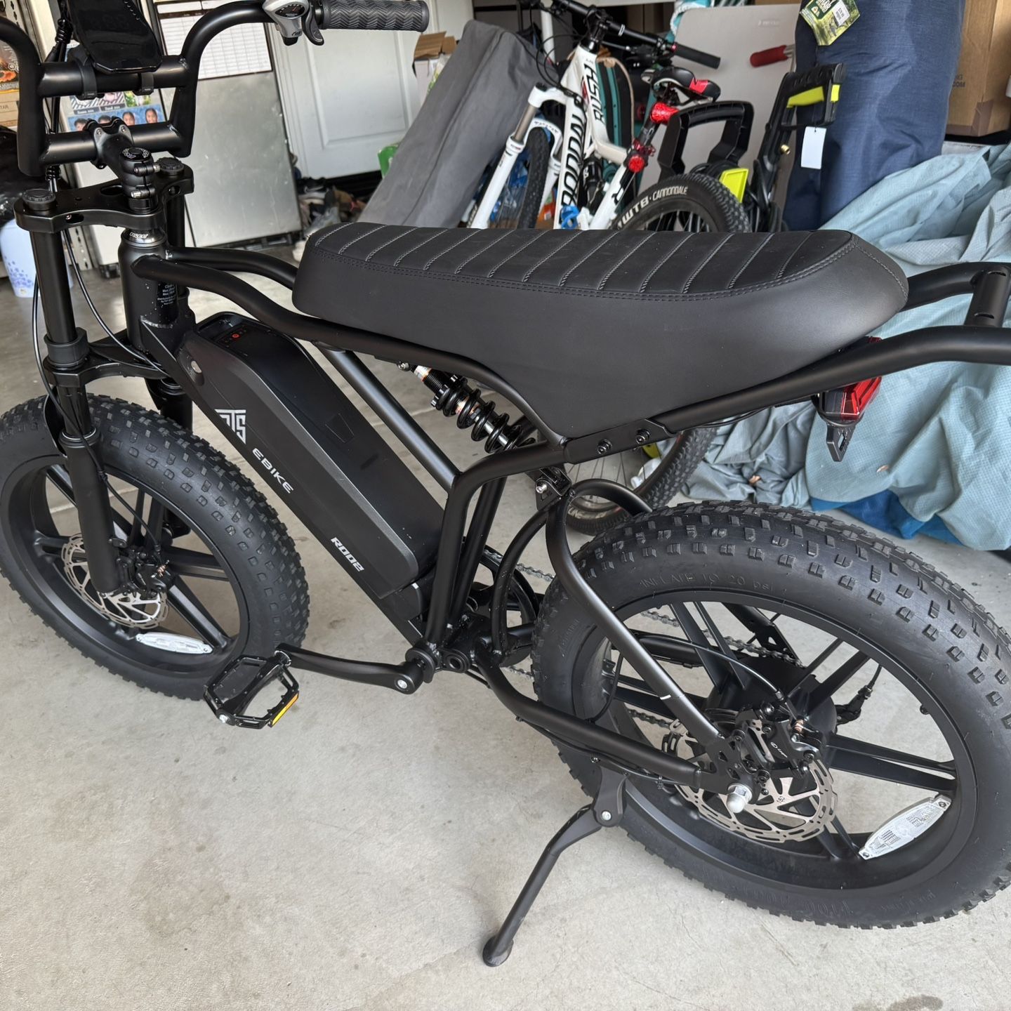 TST R002 20'' 1500W Full Suspension Moped-style Electric Bike.Almost ...