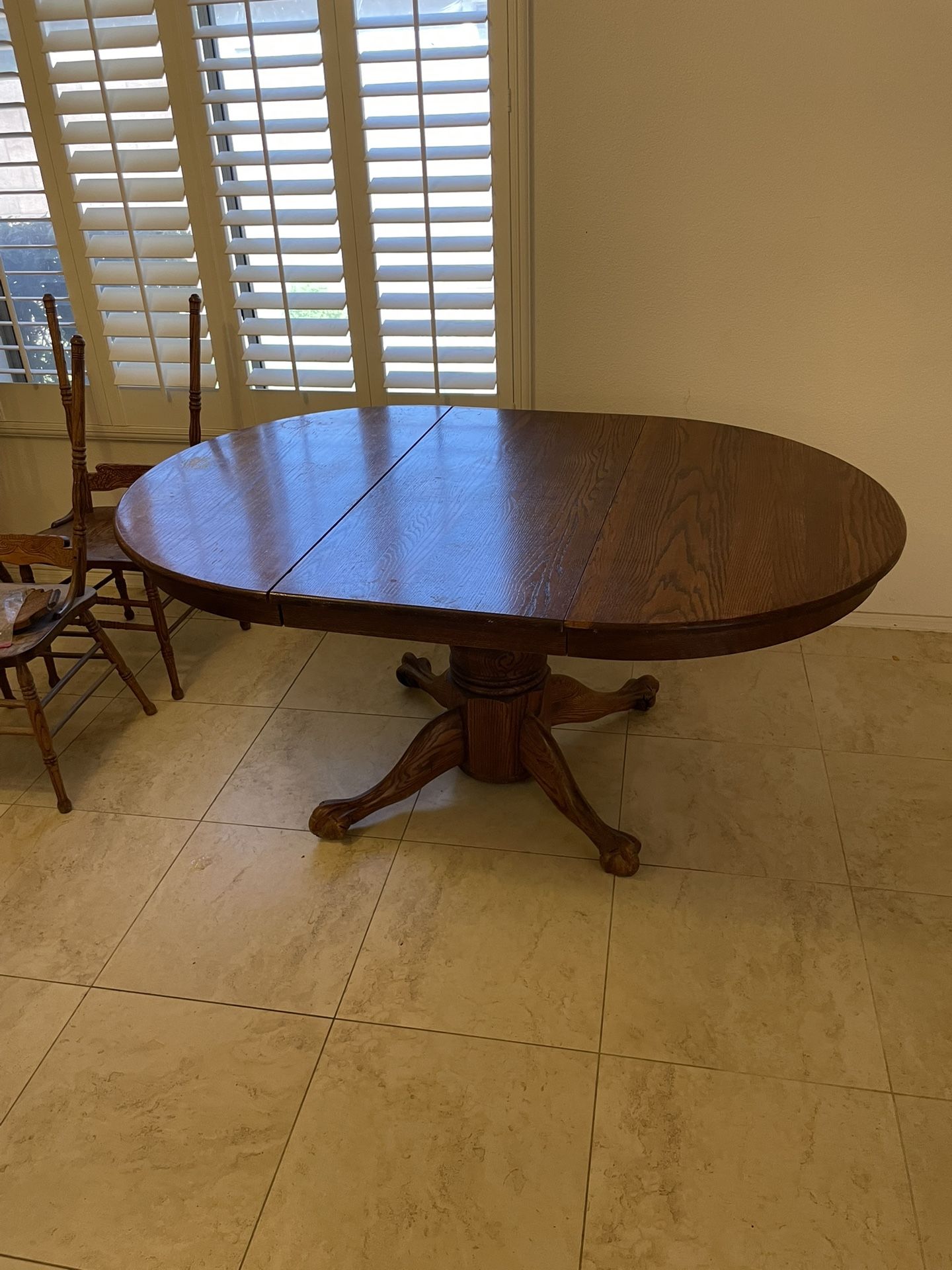 Free Dining Room Table and Free Chairs