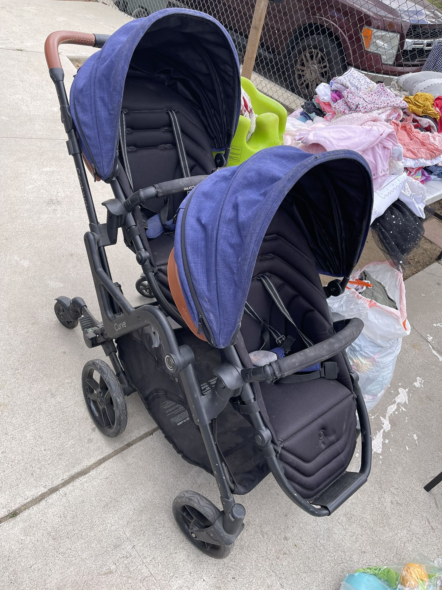 Stroller contour Double