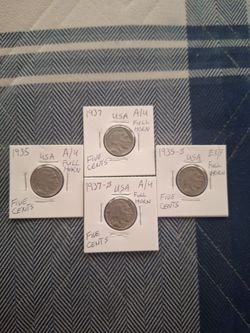 Buffalo head Nichols. 20. $, each or take all 4 for 60