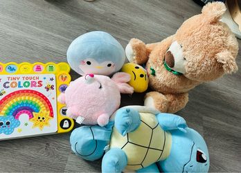Softoys and Touch Book