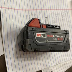 Milwaukee M-18 Batteries 