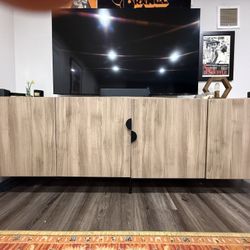 Custom Midcentury Modern TV Stand Credenza
