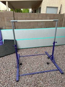 Adjustable Gymnastics Bar for Home Good Shape!!