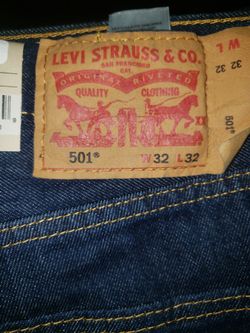 Levis 501 32 X 32new