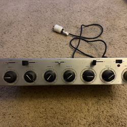 1960s Ampex AM-10 Vintage 6-Channel Solid State Mixer Recording Studio Mic Pre Microphone Preamp
