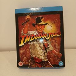 INDIANA JONES THE COMPLETE ADVENTURES BLU -RAY BOX SET