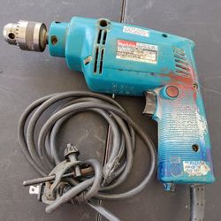 Makita 3/8 Hammer Drill Used, 