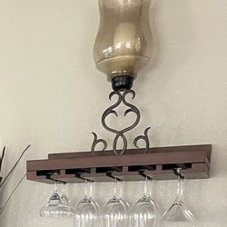 Wine Glass Shelves