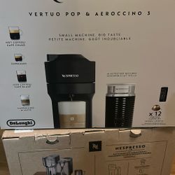 NESPRESSO Vertuo Pop & Aeroccino 3