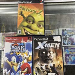 PlayStation 2 Games $25 Each Gamehogs 11am-7pm