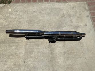 Harley Davidson Stock Pipes - Make Offer , Must Go