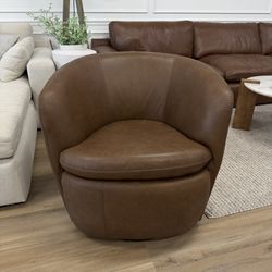 New Leather Swivel Chair