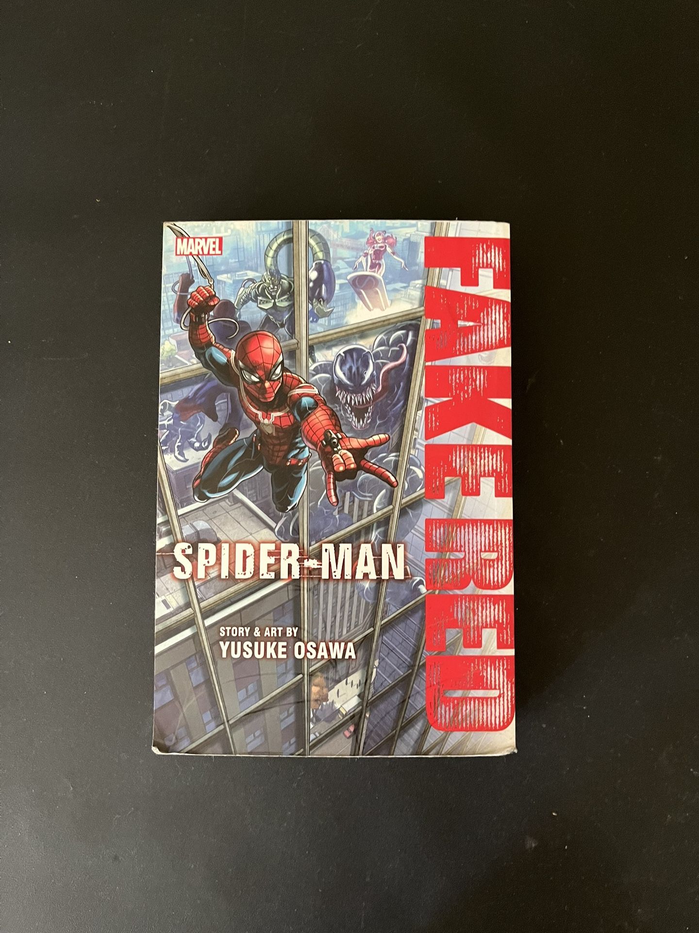 Spiderman Fake Red Manga