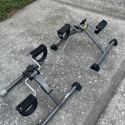 Portable ergometer exercise bike