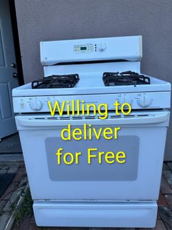 GE 30" 4 Burners Gas Range(Fully Functioning