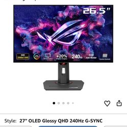 27 OLED GAMING MONITOR 