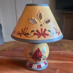 Lenox Winter Greetings Everyday Candle Lamp 