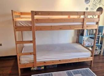 Bunk beds and mattresses