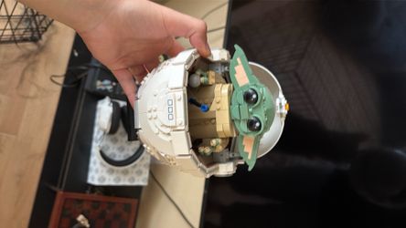 Baby yoda lego