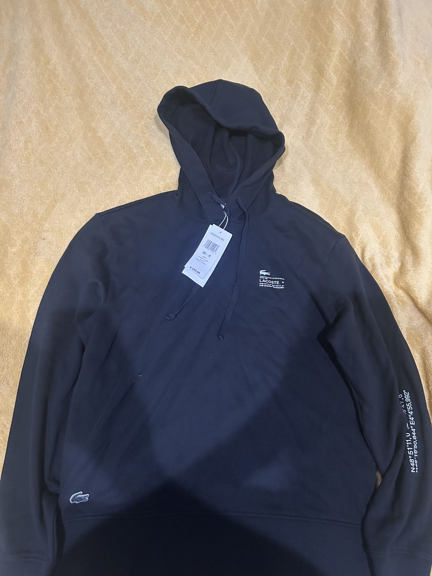 LACOSTE HOODIE (2x black, 1x white)